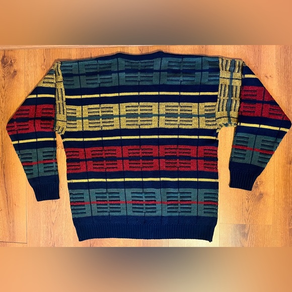 Sweater Vintage XX Stat 1990’s Sweater Pullover Men’s XL - Picture 2 of 6